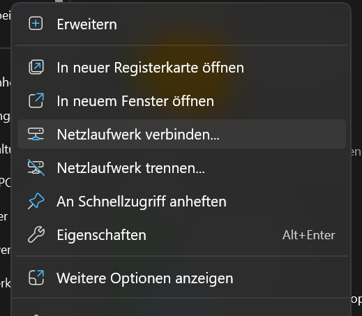 Alle Verzeichnisse des Raspberry Pi NAS